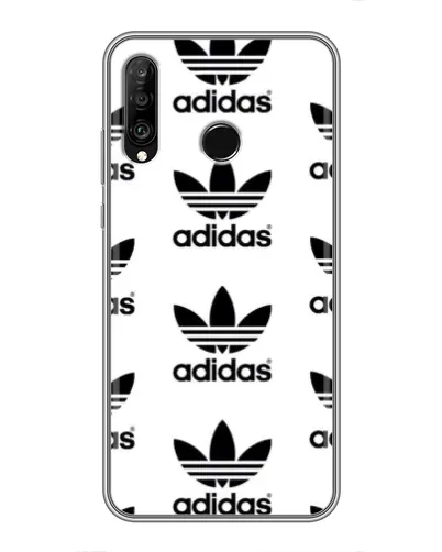 Чехол для Huawei P30 Lite / Nova 4e с картинкой «Adidas Pattern»