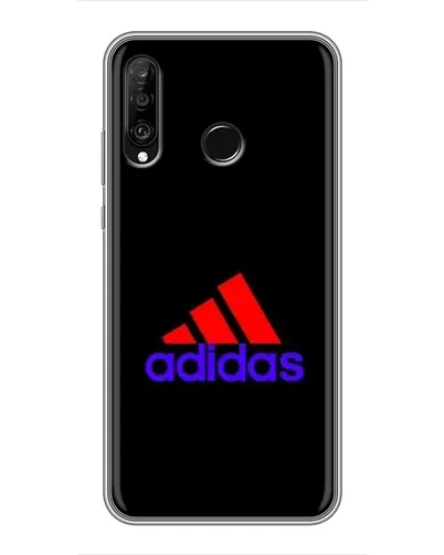 Чехол для Huawei P30 Lite / Nova 4e с картинкой «Классический Adidas»