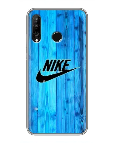 Чехол для Huawei P30 Lite / Nova 4e с картинкой «Голубое дерево Nike»