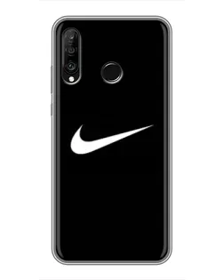 Чехол для Huawei P30 Lite / Nova 4e с картинкой «Минималистический Найк»
