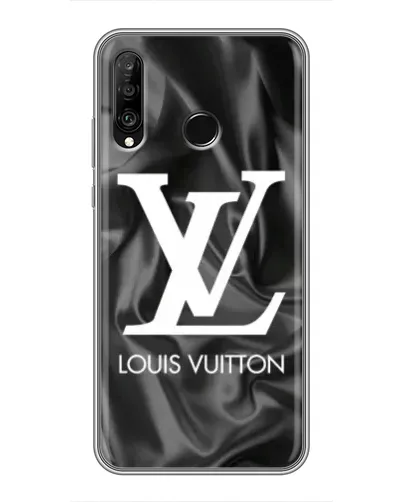 Чехол для Huawei P30 Lite / Nova 4e с картинкой «Шелковый Louis Vuitton»