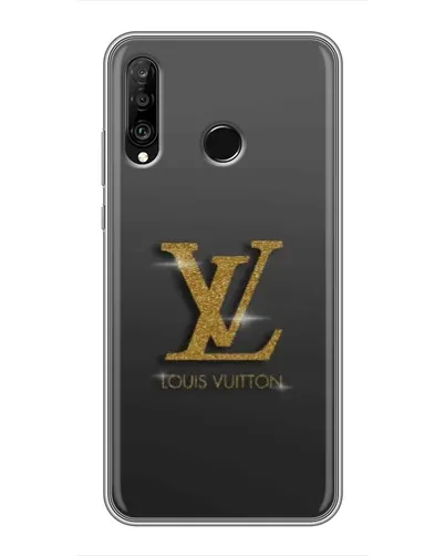 Чехол для Huawei P30 Lite / Nova 4e с картинкой «Градиент Louis Vuitton»