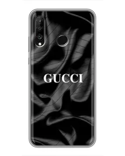 Чехол для Huawei P30 Lite / Nova 4e с картинкой «Gucci — шелковые волны» Чехол для Huawei P30 Lite / Nova 4e с картинкой «Gucci — шелковые волны»