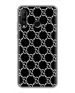 Чехол для Huawei P30 Lite / Nova 4e с картинкой «Gucci — сетчатый паттерн» Чехол для Huawei P30 Lite / Nova 4e с картинкой «Gucci — сетчатый паттерн»
