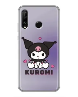 Чехол для Huawei P30 Lite / Nova 4e с картинкой «Kuromi — фиолетовый арт» Чехол для Huawei P30 Lite / Nova 4e с картинкой «Kuromi — фиолетовый арт»