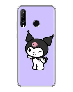 Чехол для Huawei P30 Lite / Nova 4e с картинкой «Классическая Kuromi» Чехол для Huawei P30 Lite / Nova 4e с картинкой «Классическая Kuromi»