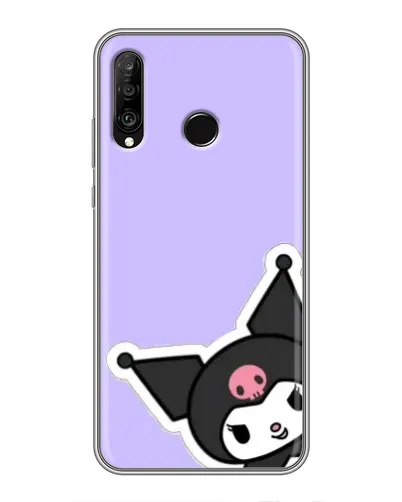 Чехол для Huawei P30 Lite / Nova 4e с картинкой «Забавная Kuromi»