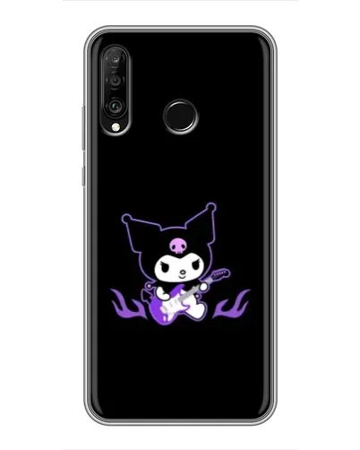 Чехол для Huawei P30 Lite / Nova 4e с картинкой «Электрическая Kuromi»