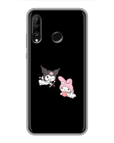 Чехол для Huawei P30 Lite / Nova 4e с картинкой «My Melody и Kuromi»