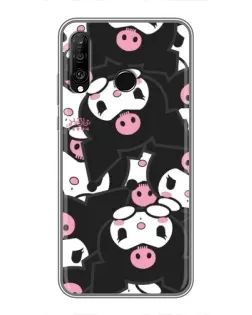 Чехол для Huawei P30 Lite / Nova 4e с картинкой «Паттерн голов Куроми» Чехол для Huawei P30 Lite / Nova 4e с картинкой «Паттерн голов Куроми»