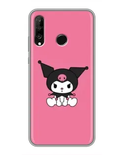 Чехол для Huawei P30 Lite / Nova 4e с картинкой «Хмурая Kuromi» Чехол для Huawei P30 Lite / Nova 4e с картинкой «Хмурая Kuromi»