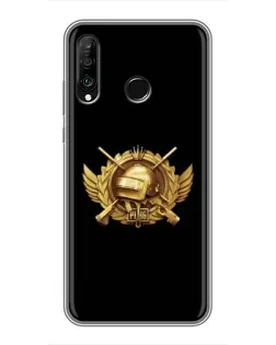 Чехол для Huawei P30 Lite / Nova 4e с картинкой «PUBG — оранжевый градиент» Чехол для Huawei P30 Lite / Nova 4e с картинкой «PUBG — оранжевый градиент»
