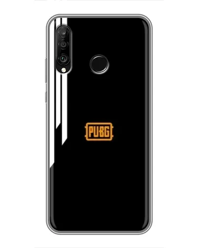 Чехол для Huawei P30 Lite / Nova 4e с картинкой «PUBG — вертикальные линии»
