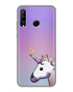 Чохол для Huawei P30 Lite / Nova 4e з картинкою «Єдиноріг градієнт»