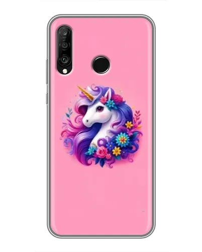 Чехол для Huawei P30 Lite / Nova 4e с картинкой «Сказочный единорог» Чехол для Huawei P30 Lite / Nova 4e с картинкой «Сказочный единорог»