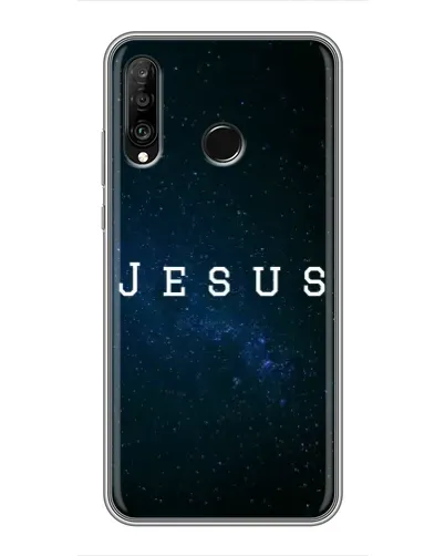 Чехол для Huawei P30 Lite / Nova 4e с картинкой «Звездное небо Jesus»