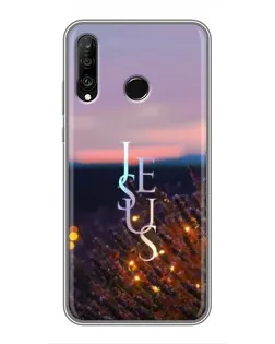 Чехол для Huawei P30 Lite / Nova 4e с картинкой «Свет Божий ночью»