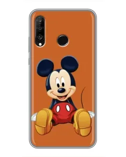 Чехол для Huawei P30 Lite / Nova 4e с картинкой «Микки отдыхает»