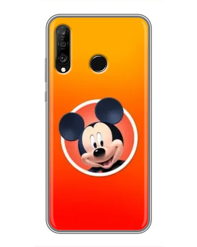 Чехол для Huawei P30 Lite / Nova 4e с картинкой «Mickey в круге» Чехол для Huawei P30 Lite / Nova 4e с картинкой «Mickey в круге»
