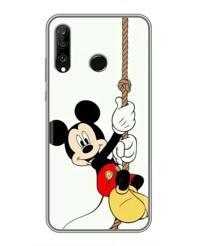 Чехол для Huawei P30 Lite / Nova 4e с картинкой «Mickey на канате» Чехол для Huawei P30 Lite / Nova 4e с картинкой «Mickey на канате»