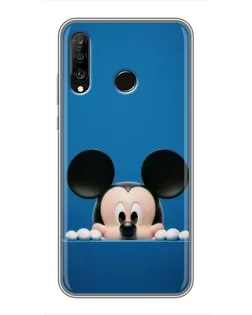 Чохол для Huawei P30 Lite / Nova 4e з картинкою «Міккі виглядає»