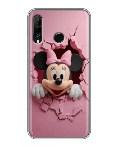 Чехол для Huawei P30 Lite / Nova 4e с картинкой «Минни сквозь стену» Чехол для Huawei P30 Lite / Nova 4e с картинкой «Минни сквозь стену»