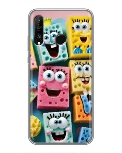 Чохол для Huawei P30 Lite / Nova 4e з картинкою «Кольорові губки»