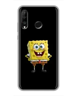 Чохол для Huawei P30 Lite / Nova 4e з картинкою «Класичний Губка Боб»
