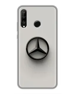 Чехол для Huawei P30 Lite / Nova 4e с картинкой «Mercedes Maybach стиль»
