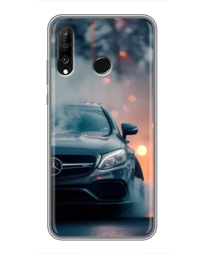 Чохол для Huawei P30 Lite / Nova 4e з картинкою «Mercedes — нічне місто» Чохол для Huawei P30 Lite / Nova 4e з картинкою «Mercedes — нічне місто»