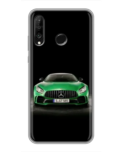 Чохол для Huawei P30 Lite / Nova 4e з картинкою «Mercedes — неоновий лого» Чохол для Huawei P30 Lite / Nova 4e з картинкою «Mercedes — неоновий лого»