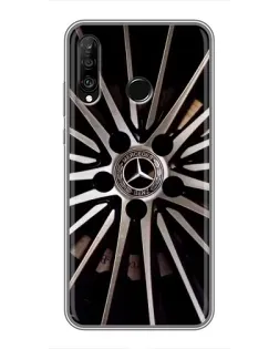 Чохол для Huawei P30 Lite / Nova 4e з картинкою «Диск Mercedes»