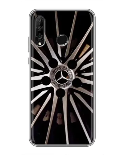 Чохол для Huawei P30 Lite / Nova 4e з картинкою «Диск Mercedes» Чохол для Huawei P30 Lite / Nova 4e з картинкою «Диск Mercedes»