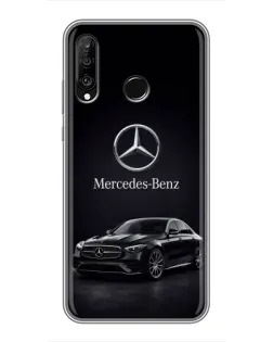 Чохол для Huawei P30 Lite / Nova 4e з картинкою «Mercedes — решітка радіатора»