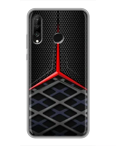Чохол для Huawei P30 Lite / Nova 4e з картинкою «Mercedes Carbon Grid» Чохол для Huawei P30 Lite / Nova 4e з картинкою «Mercedes Carbon Grid»
