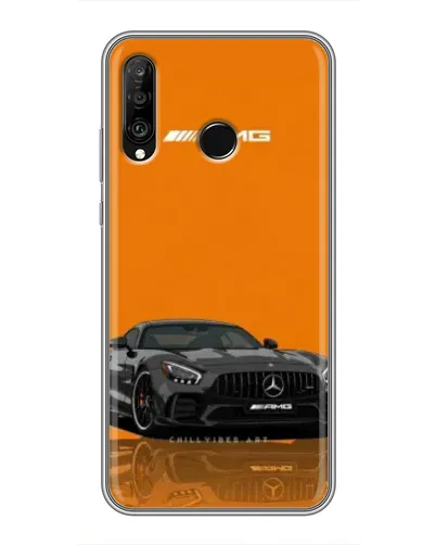 Чохол для Huawei P30 Lite / Nova 4e з картинкою «Помаранчевий Mercedes AMG» Чохол для Huawei P30 Lite / Nova 4e з картинкою «Помаранчевий Mercedes AMG»