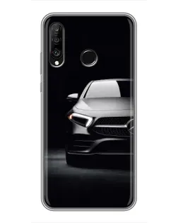Чохол для Huawei P30 Lite / Nova 4e з картинкою «Світло фар Mercedes»