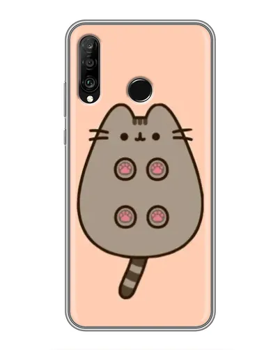 Чохол для Huawei P30 Lite / Nova 4e з картинкою «Пушин пузиком догори» Чохол для Huawei P30 Lite / Nova 4e з картинкою «Пушин пузиком догори»