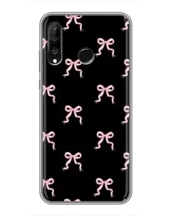 Чехол для Huawei P30 Lite / Nova 4e с картинкой «Бант-цветок» Чехол для Huawei P30 Lite / Nova 4e с картинкой «Бант-цветок»