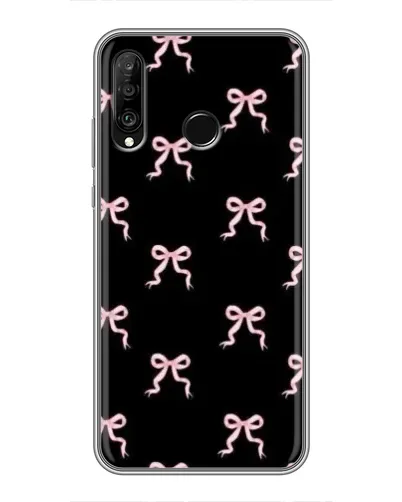 Чехол для Huawei P30 Lite / Nova 4e с картинкой «Бант-цветок»
