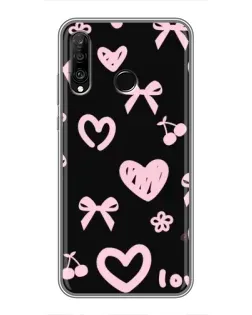 Чехол для Huawei P30 Lite / Nova 4e с картинкой «Сатиновый бант» Чехол для Huawei P30 Lite / Nova 4e с картинкой «Сатиновый бант»