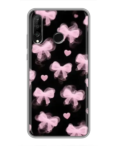 Чехол для Huawei P30 Lite / Nova 4e с картинкой «Геометрия банта»