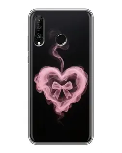 Чехол для Huawei P30 Lite / Nova 4e с картинкой «Дымчатое сердце» Чехол для Huawei P30 Lite / Nova 4e с картинкой «Дымчатое сердце»