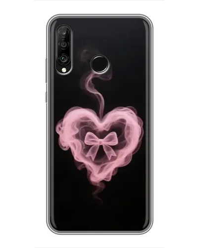 Чехол для Huawei P30 Lite / Nova 4e с картинкой «Дымчатое сердце»
