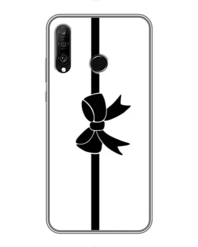 Чехол для Huawei P30 Lite / Nova 4e с картинкой «Вертикальный бант»