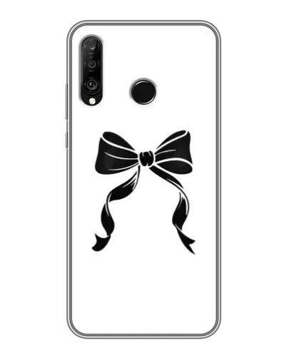 Чехол для Huawei P30 Lite / Nova 4e с картинкой «Классический бант»