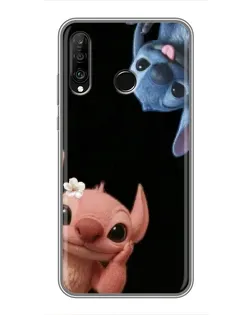 Чехол для Huawei P30 Lite / Nova 4e с картинкой «Фиолетовый туман роз»