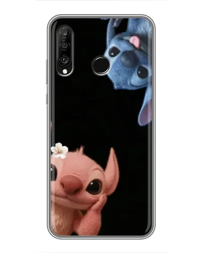 Чехол для Huawei P30 Lite / Nova 4e с картинкой «Фиолетовый туман роз»