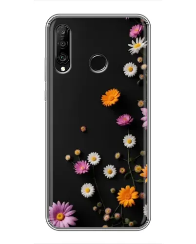 Чехол для Huawei P30 Lite / Nova 4e с картинкой «Цветочная композиция»