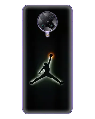Чехол для Xiaomi POCO F2 Pro с картинкой «Jordan Gradient Logo»